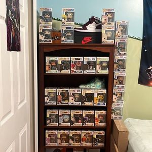 Funko Pops (never taken out of box) except Endeavor (all protective cased)